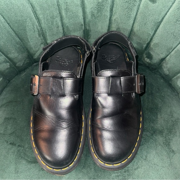 Dr. Martens Jorge II Brando Leather Slingback Mules - Picture 4 of 6